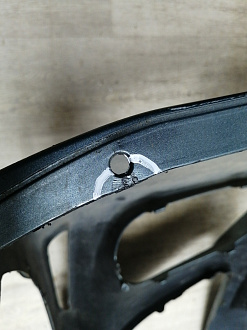 AA045745; Бампер передний; без паркт.; под омыват. (BGV450031) для Mazda 3 BL/БУ; Оригинал; Р1, Мелкий дефект; 