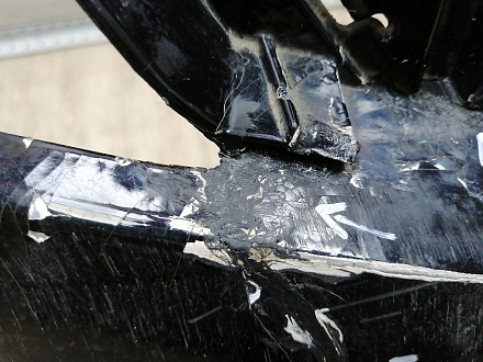 AA045398; Бампер передний; под паркт.; под омыват. (52119-06C40) для Toyota Camry/БУ; Оригинал; Р1, Мелкий дефект; 