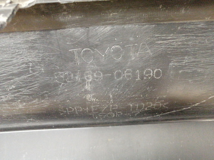 AA038674; Юбка заднего бампера (52169-06190) для Toyota Camry/БУ; Оригинал; Р2, Удовлетворительное; 
