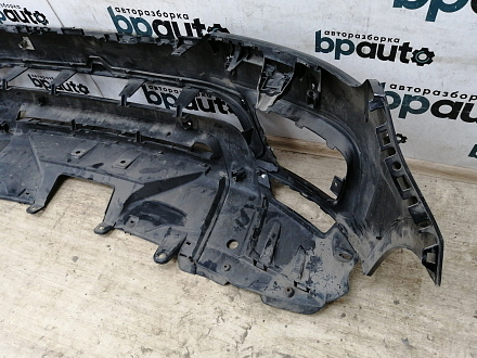 AA018102; Бампер передний; под паркт.; под омыват. (DK62-17F775-AB) для Land Rover Range Rover Sport II L 494 (2013 - 2017)/БУ; Оригинал; Р1, Мелкий дефект; 