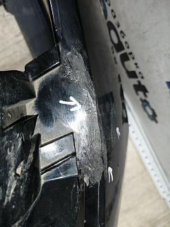 AA045402; Бампер передний; под паркт.; под омыват. (52119-06C40) для Toyota Camry/БУ; Оригинал; Р1, Мелкий дефект; 