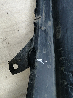 AA044882; Бампер передний; под паркт.; под омыват. (52119-33B60) для Lexus ES VII (2018 - 2021)/БУ; Оригинал; Р1, Мелкий дефект; 