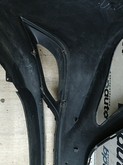 BA000151; Бампер передний; без паркт.; без омыват. (86511-3S500) для Hyundai Sonata VI (YF) (2010-2014)/БУ; Оригинал; Р1, Мелкий дефект; 