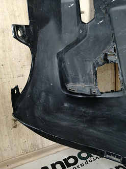 AA043742; Бампер передний; без паркт.; под омыват. (52119-6B984) для Toyota Land Cruiser Prado 150 рест.2 (2017- 2020)/БУ; Оригинал; Р1, Мелкий дефект; 