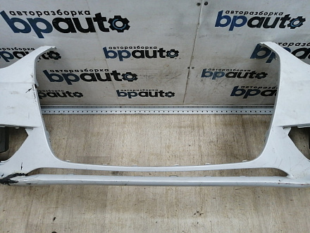 AA045589; Бампер передний; без паркт.; под омыват. (8K0 807 437 AC) для Audi A4 B8/БУ; Оригинал; Р2, Удовлетворительное; 