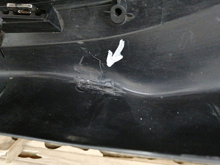 AA034342; Накладка на нижнюю часть переднего бампера (52711-42040) для Toyota Rav4 40 (2013 — 2015)/БУ; Оригинал; Р1, Мелкий дефект; 