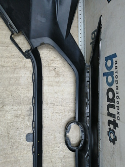 BA000259; Бампер передний; без паркт.; под омыват. (52119-0R280) для Toyota Rav4 50 (2019 -2025)/БУ; Оригинал; Р1, Мелкий дефект; 