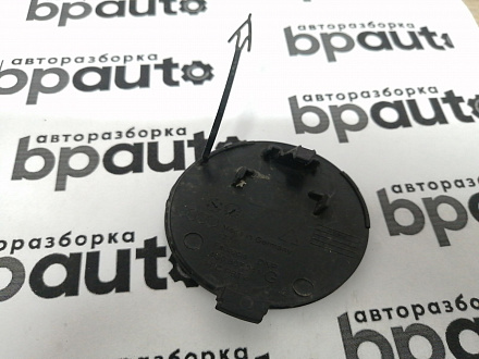 AA045646; Заглушка букс. крюка переднего бампера, S-Line (4G0 807 241G) для Audi A6 C7/БУ; Оригинал; Р0, Хорошее; 