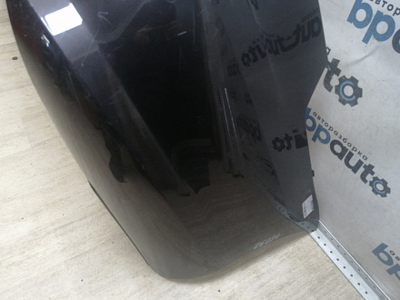 AA046092; Бампер задний, без молдинга; без паркт. (3AE807417) для Volkswagen Passat B7 Sedan (2011- 2014)/БУ; Оригинал; Р1, Мелкий дефект; 