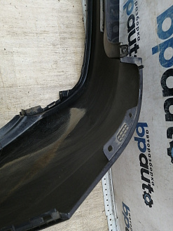 AA046117; Бампер задний; без паркт. (86611-4Y000) для Kia Rio III Sedan (2011- 2015)/БУ; Оригинал; Р1, Мелкий дефект; 