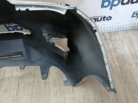 AA044837; Бампер передний; без паркт.; под омыват. (52119-6B984) для Toyota Land Cruiser Prado 150 рест.2 (2017- 2020)/БУ; Оригинал; Р1, Мелкий дефект; 