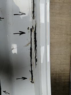 AA045478; Бампер задний; без паркт. (86611-M0000) для Hyundai Creta I (2016-2021)/БУ; Оригинал; Р2, Удовлетворительное; 