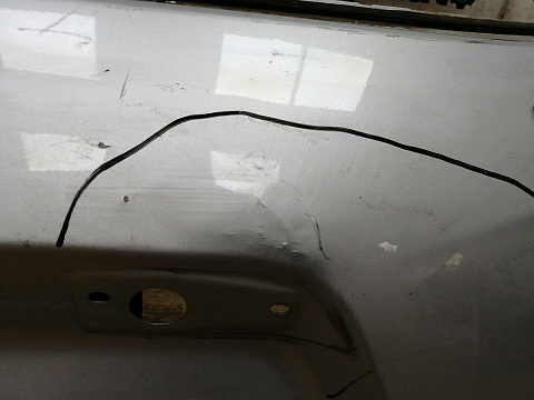 Фотография детали AA031429; Крышка багажника (95181752) для Chevrolet Aveo II Hatchback (2011- 2015)/БУ; Оригинал; Р2, Удовлетворительное; . Фото номер 5
