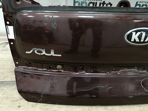 Фотография детали AA038137; Крышка багажника (73700-B2000) для Kia Soul/БУ; Оригинал; Р3, Под восстановление; . Фото номер 6