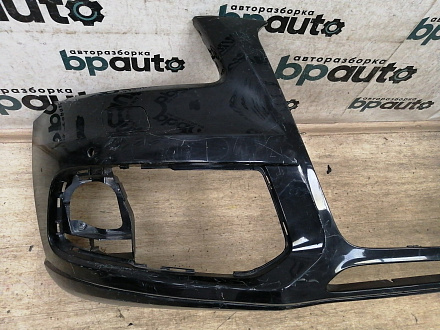 AA032447; Бампер передний; под паркт.; под омыват. (8R0 807 437 AH) для Audi Q5 I рест. (2012-2017)/БУ; Оригинал; Р1, Мелкий дефект; 