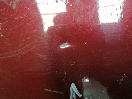 AA046214; Бампер задний; без паркт. (86611-10000) для Hyundai Matrix I рест. 2 (2008-2010)/БУ; Оригинал; Р2, Удовлетворительное; 