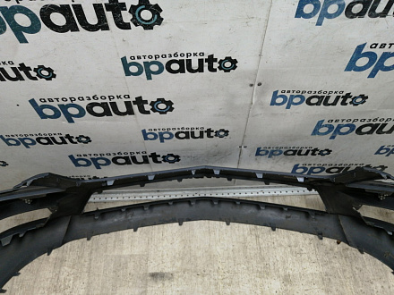 AA045428; Бампер передний, AMG; под паркт.; под омыват. (A2048807847) для Mercedes-Benz C-klasse III рест. (W204) (2011-2015)/БУ; Оригинал; Р1, Мелкий дефект; 