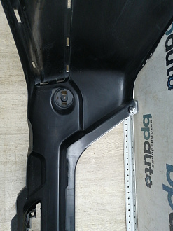 BA000201; Бампер задний; без паркт. (85022-JU14H) для Nissan X-Trail T31/БУ; Оригинал; Р1, Мелкий дефект; 