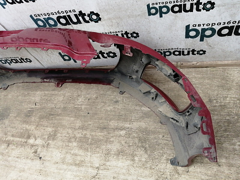 Фотография детали AA027875; Бампер передний; без паркт.; под омыват. (9674576177) для Peugeot 308 I рест. (2011-2015)/БУ; Оригинал; Р1, Мелкий дефект; . Фото номер 10