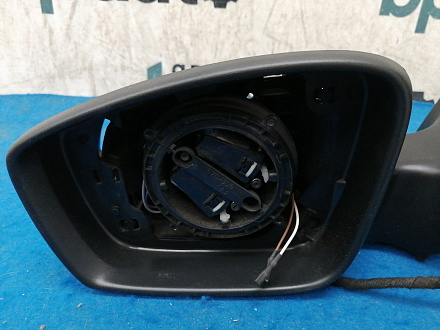 AA034895; Зеркало левое, без повторителя поворота (6RU 857 501) для Volkswagen Polo/БУ; Оригинал; Р1, Мелкий дефект; 