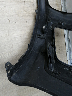 AA044863; Бампер передний; без паркт.; без омыват. (9674576177) для Peugeot 308 I рест. (2011-2015)/БУ; Оригинал; Р2, Удовлетворительное; 