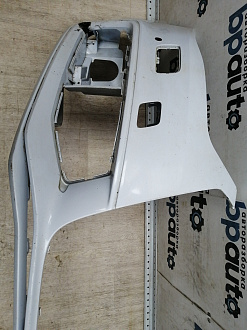 AA045705; Бампер передний, S-line; под паркт.; под омыват. (8K0 807 437 S) для Audi A4 B8/БУ; Оригинал; Р2, Удовлетворительное; 