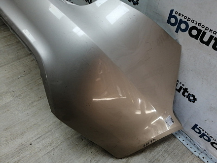 AA046114; Бампер задний; без паркт. (86611-4Y000) для Kia Rio III Sedan (2011- 2015)/БУ; Оригинал; Р1, Мелкий дефект; 