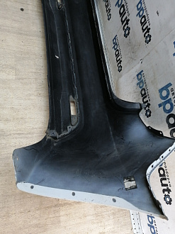 AA046111; Бампер задний; без паркт. (86611-4Y000) для Kia Rio III Sedan (2011- 2015)/БУ; Оригинал; Р1, Мелкий дефект; 