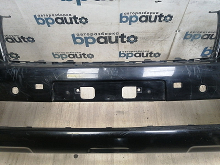 AA046185; Бампер передний; под паркт.; под омыват. (52119-60E01) для Toyota Land Cruiser Prado 150 (2010 — 2013)/БУ; Оригинал; Р1, Мелкий дефект; 
