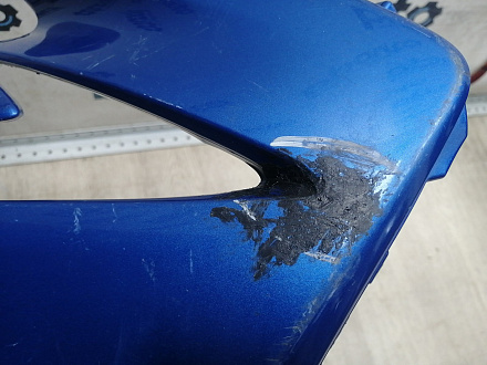 AA046025; Бампер передний; под паркт.; под омыват. (52119-78010) для Lexus NX (2014-2017)/БУ; Оригинал; Р2, Удовлетворительное; 