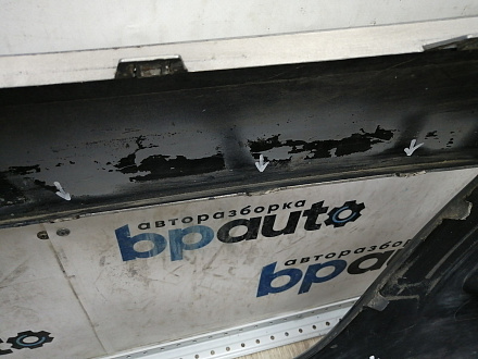 AA044722; Бампер передний; под паркт.; без омыват. (13267699) для Opel Meriva B (2010 - 2014)/БУ; Оригинал; Р2, Удовлетворительное; 