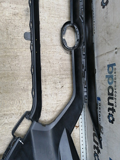 BA000259; Бампер передний; без паркт.; под омыват. (52119-0R280) для Toyota Rav4 50 (2019 -2025)/БУ; Оригинал; Р1, Мелкий дефект; 