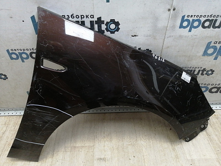 AA046317; Крыло переднее правое, под повторитель (13355188) для Opel Zafira/БУ; Оригинал; Р2, Удовлетворительное; 