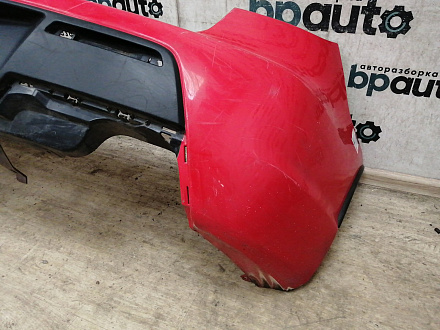 AA036863; Бампер задний, MPS; без паркт. (BR5V-50221) для Mazda 3 I (BK) рест. HB (2006-2009)/БУ; Оригинал; Р1, Мелкий дефект; 
