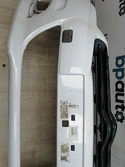 AA045244; Бампер передний; без паркт.; без омыват. (9676285080A) для Citroen C4 II HB (2011-2016)/БУ; Оригинал; Р2, Удовлетворительное; 