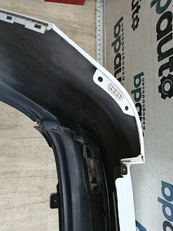 AA046111; Бампер задний; без паркт. (86611-4Y000) для Kia Rio III Sedan (2011- 2015)/БУ; Оригинал; Р1, Мелкий дефект; 