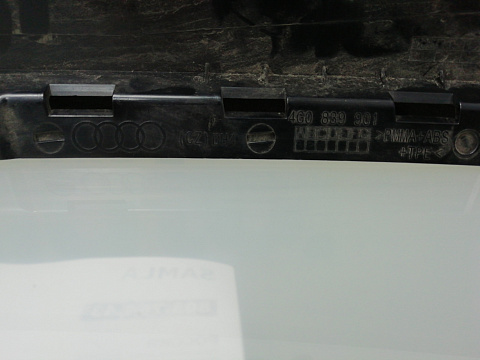 Фотография детали AA000770; Накладка стойки двери задняя левая (4G0 839 901) для Audi A6 IV (C7) Sedan (2011-2014)/БУ; Оригинал; Р1, Мелкий дефект; . Фото номер 4
