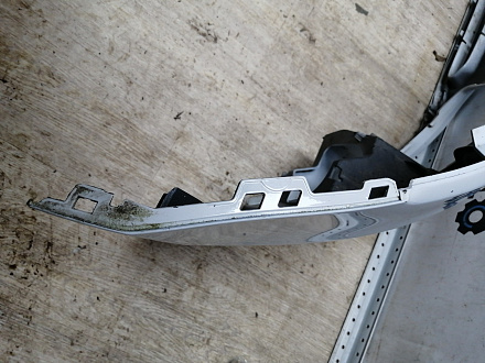 BA000137; Бампер передний; под паркт.; под омыват. (8R0 807 437 M) для Audi Q5 I рест. (2012-2017)/БУ; Оригинал; Р1, Мелкий дефект; 