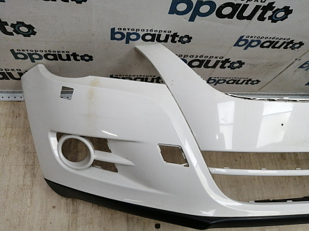 AA044690; Бампер передний, Sport-Style; без паркт.; под омыват. (5N0807221) для Volkswagen Tiguan I (2007- 2011)/БУ; Оригинал; Р1, Мелкий дефект; 