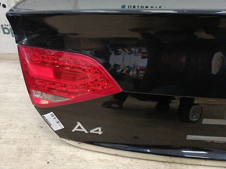 AA037251; Крышка багажника (8K5827023AE) для Audi A4 IV (B8) Sedan (2007-2011)/БУ; Оригинал; Р0, Хорошее; 