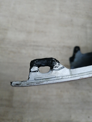 Фотография детали AA046085; Бампер передний, F-SPORT; под паркт.; под омыват. (52119-53A50) для Lexus IS III (2013 - 2016)/БУ; Оригинал; Р2, Удовлетворительное; . Фото номер 12