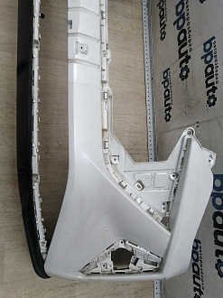 AA045918; Бампер передний; без паркт.; без омыват. (2803127XKQ11A) для Haval F7 I рест. (2022-н.в.)/БУ; Оригинал; Р1, Мелкий дефект; 