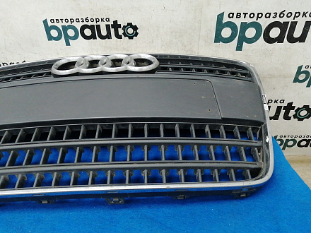 AA026431; Решётка радиатора (4L0 853 651) для Audi Q7 I (2005-2010)/БУ; Оригинал; Р2, Удовлетворительное; 