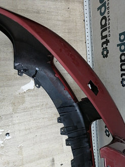 AA045764; Бампер передний; без паркт.; под омыват. (EH44-50031) для Mazda CX-7 I рест. (2009-2012)/БУ; Оригинал; Р1, Мелкий дефект; 