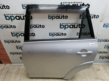 AA045293; Дверь задняя левая, под расширитель, Long (67004-42110) для Toyota Rav4/БУ; Оригинал; Р1, Мелкий дефект; 