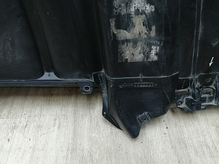 AA045747; Юбка переднего бампера (7P5807061) для Porsche Cayenne II (958) (2010-2014)/БУ; Оригинал; Р1, Мелкий дефект; 