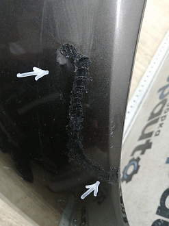 AA045830; Бампер передний; под паркт.; под омыват. (KD45-50031) для Mazda CX-5/БУ; Оригинал; Р2, Удовлетворительное; 