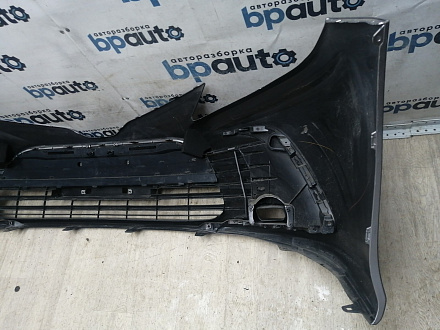 AA045790; Бампер передний; под паркт.; под омыват. (52119-06J20) для Toyota Camry 70 рест. (2021-2024)/БУ; Оригинал; Р2, Удовлетворительное; 