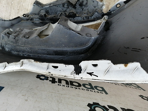 Фотография детали AA045231; Бампер передний; без паркт.; без омыват. (71101-TG7-A000) для Honda Pilot III (2015-2018)/БУ; Оригинал; Р2, Удовлетворительное; . Фото номер 24