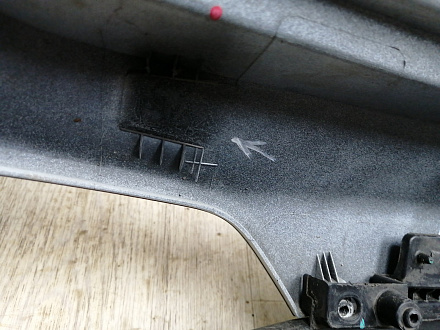 BA000135; Бампер задний; под паркт. (86611-M0000) для Hyundai Creta I (2016-2021)/БУ; Оригинал; Р2, Удовлетворительное; 